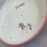 Unicorn Personalised Dinner Set