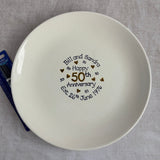 Personalised Anniversary Signature Platter