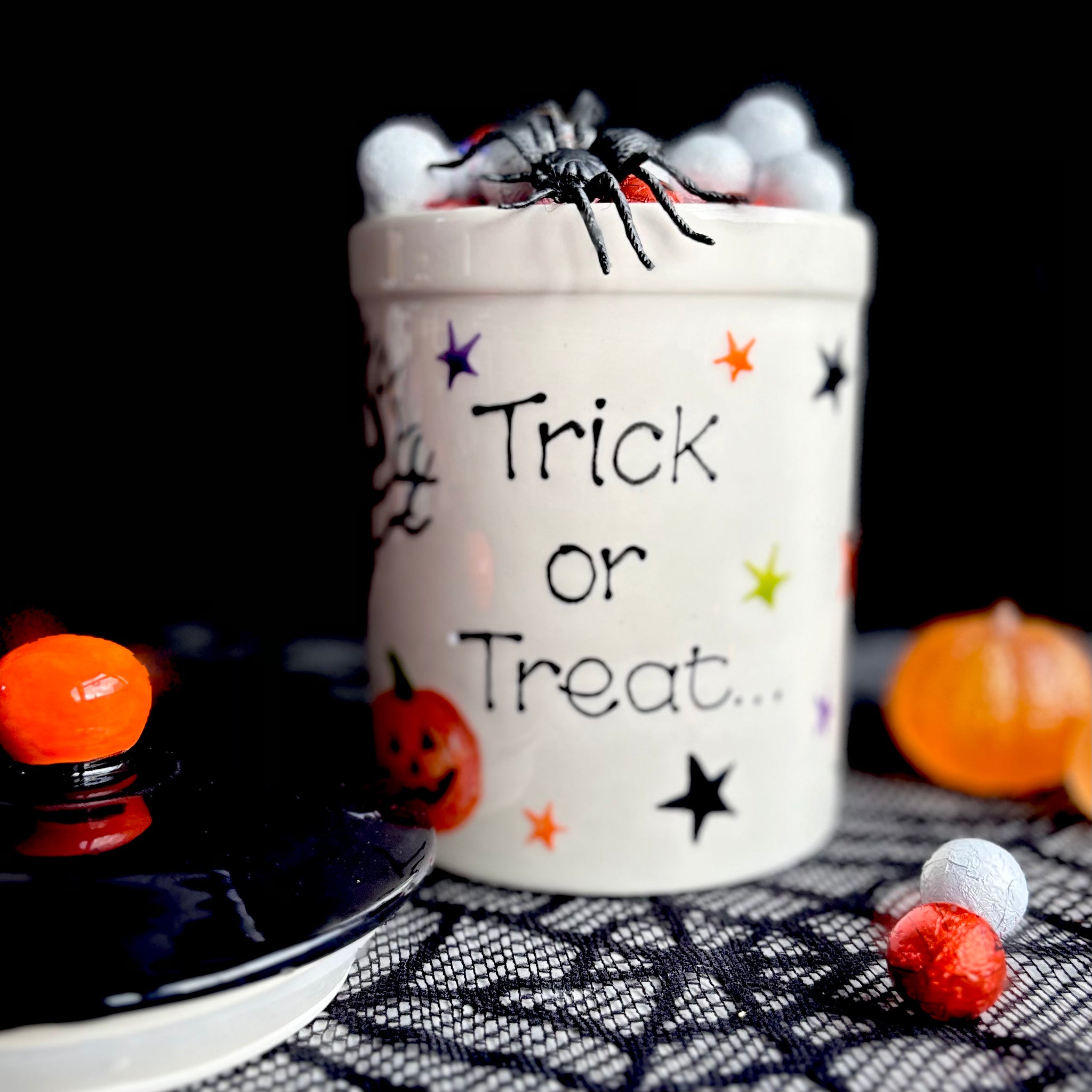 Personalised Halloween Sweet Jar