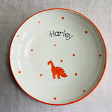 Personalised Dinosaur Cereal Bowl