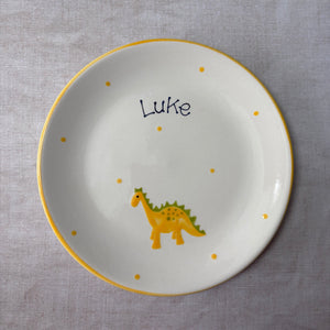 Personalised Dinosaur Dinner Set