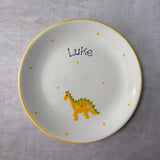 Personalised Dinosaur Dinner Set
