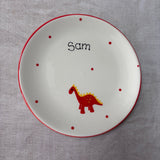 Personalised Dinosaur Dinner Set