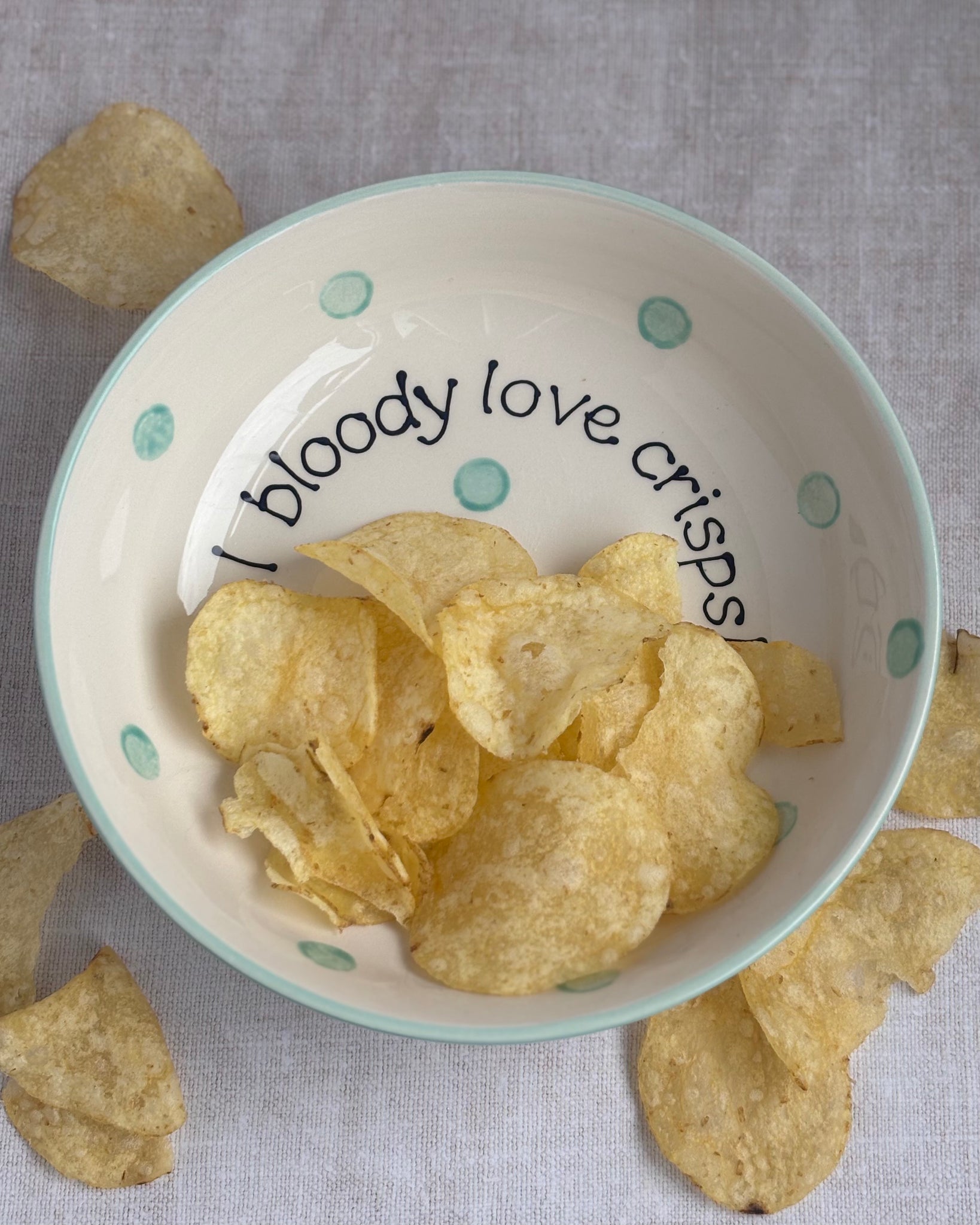 I bloody love crisps!