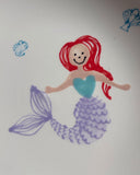 Mermaid Dreams Personalised  Dinner Set