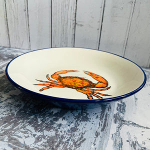 Seashore Crab Serving Bowl