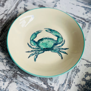 Seashore Crab Serving Bowl