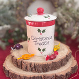 Classic Christmas Treats Jar