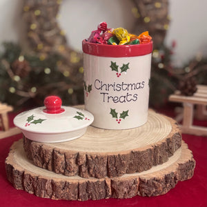 Classic Christmas Treats Jar
