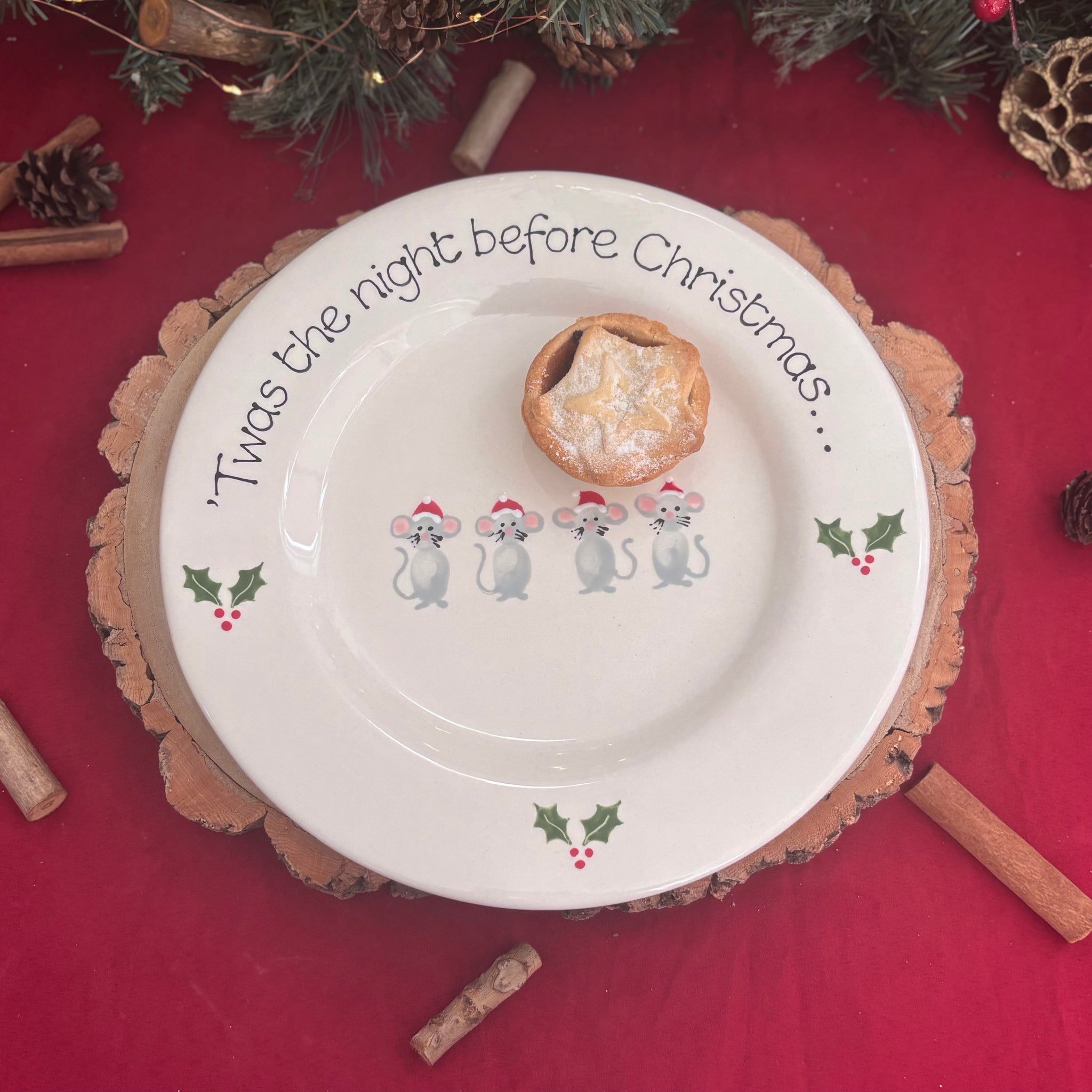 ‘Twas the night before Christmas Plate