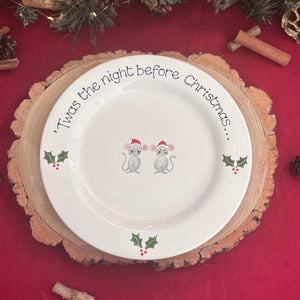 ‘Twas the night before Christmas Plate