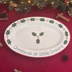 Classic Christmas Serving Bowl