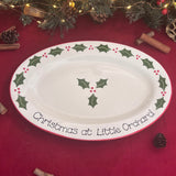 Classic Christmas Serving Bowl
