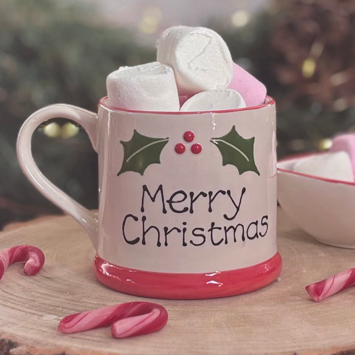 Classic Christmas Personalised Hot Chocolate Mug