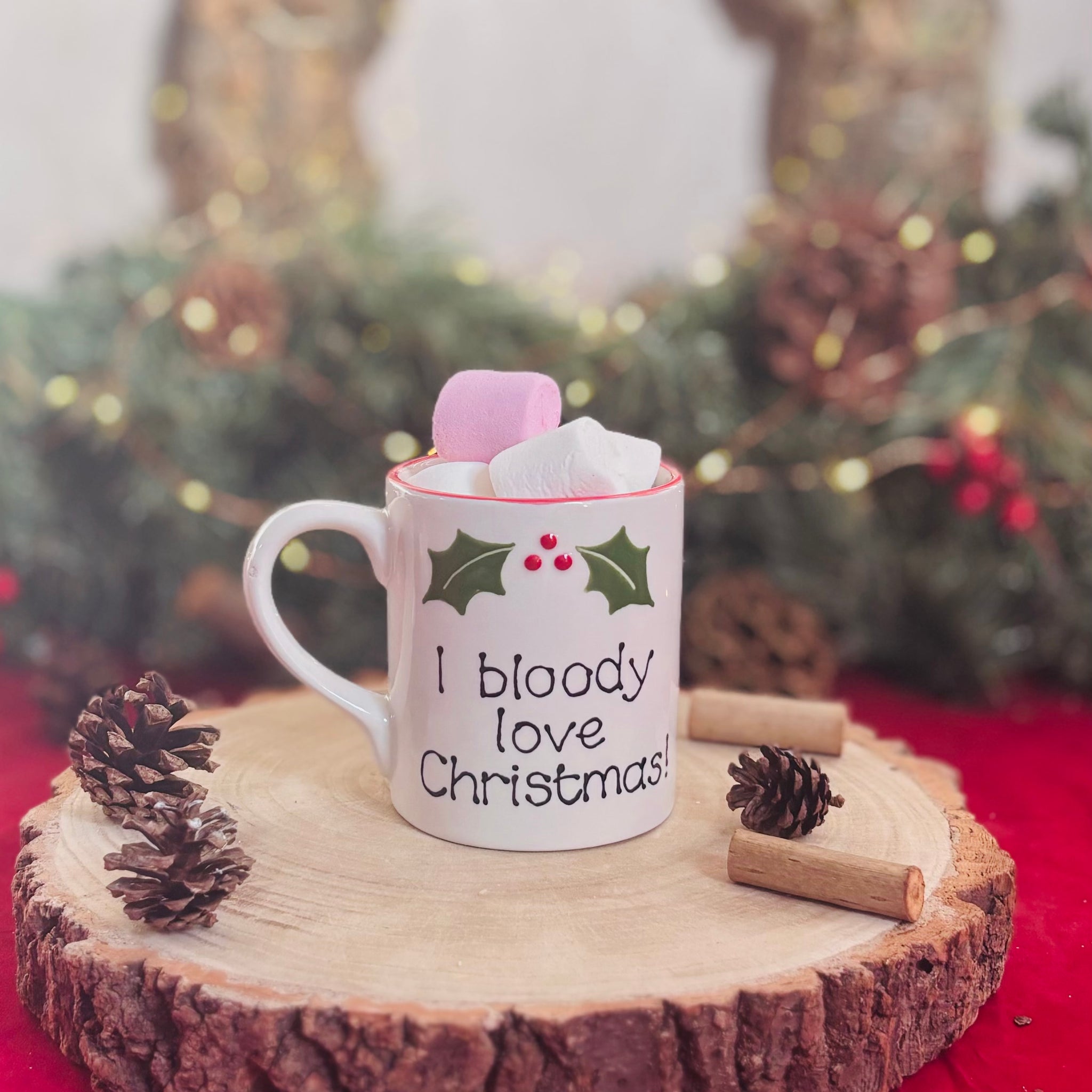 Classic Christmas I Bloody Love Christmas Mug