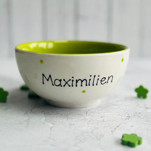 Personalised Dinosaur Cereal Bowl