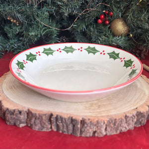 Classic Christmas Serving Bowl