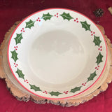 Classic Christmas Serving Bowl