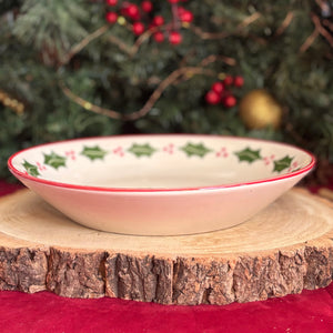 Classic Christmas Serving Bowl