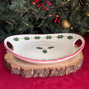 Classic Christmas Serving Tray