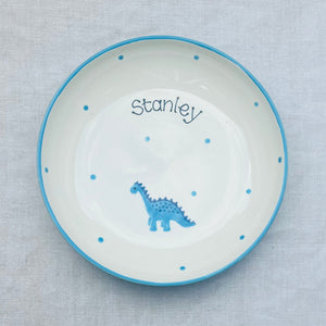 Personalised Dinosaur Dinner Set