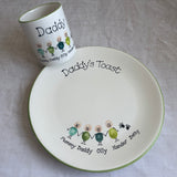 Fingerprint Families Breakfast Set