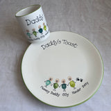 Personalised Fingerprint Families Mug