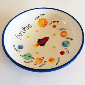 Personalised Planets Bowl/ Plate