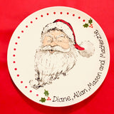 Vintage Santa Platter