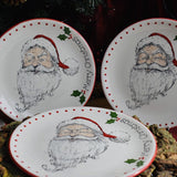 Vintage Santa Platter