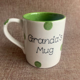 Personalised Spotty Dotty Mug